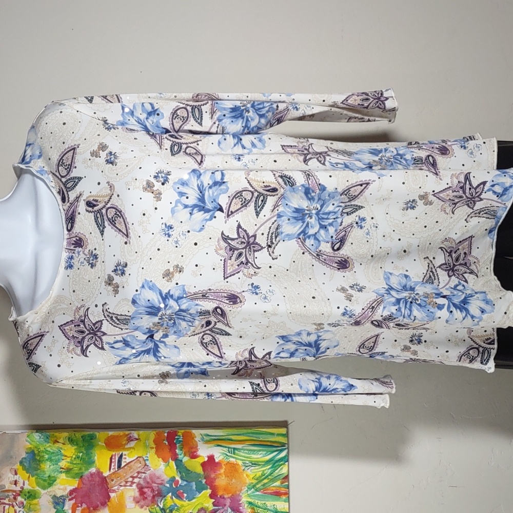 All Hours Embellished Stretch Knit Top